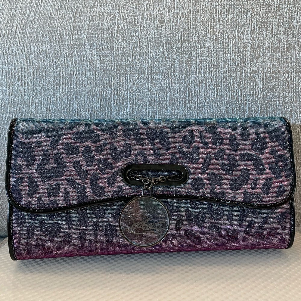 Christian Louboutin Riviera Clutch Lame